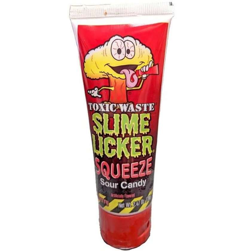 Toxic Waste Slime Licker Squeeze Cherry 70g