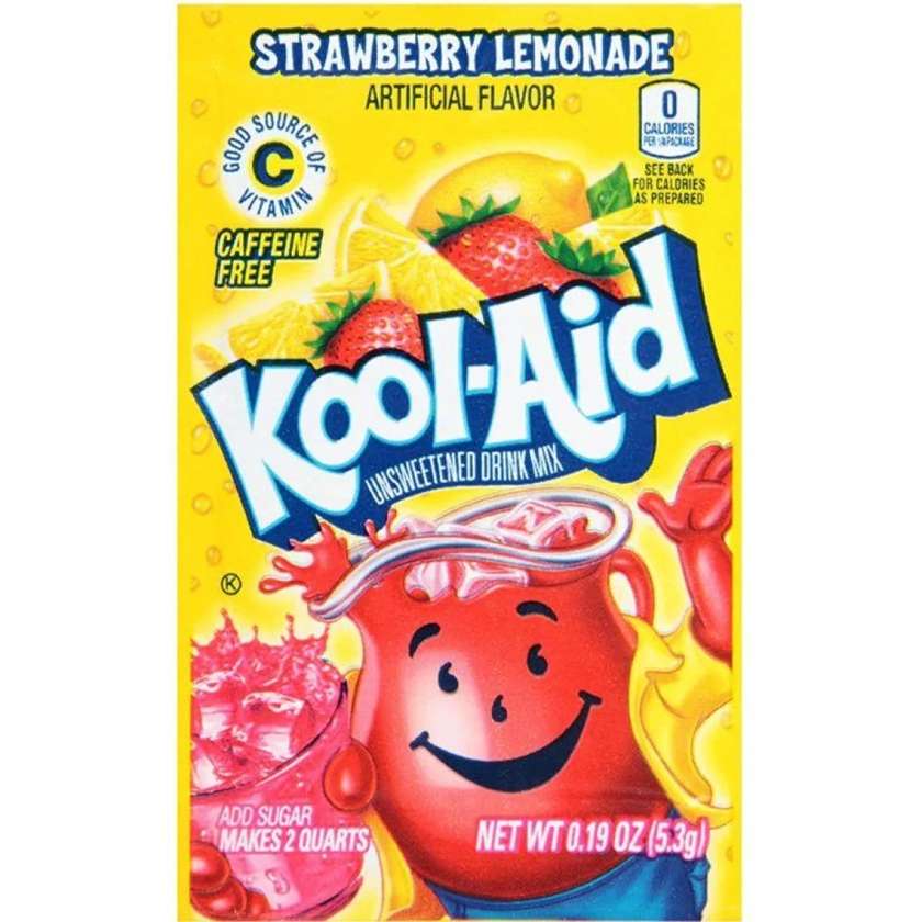 Kool Aid Strawberry Lemonade 5.3g