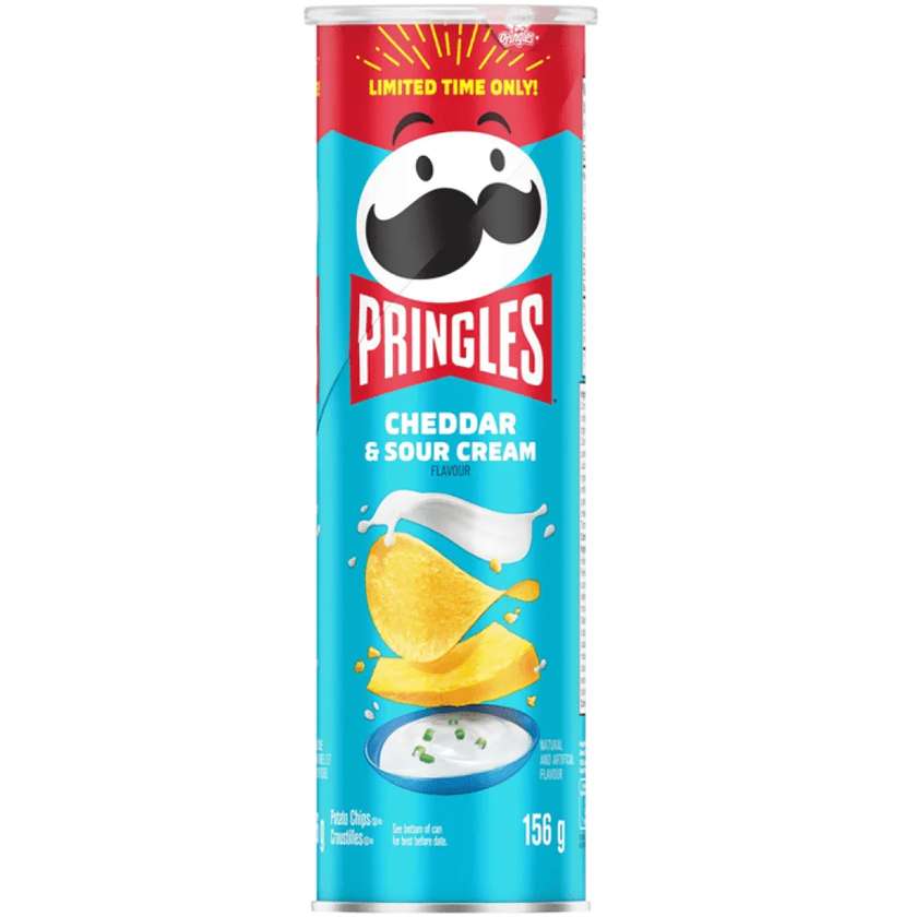 Pringles Cheddar & Sour Cream 158g