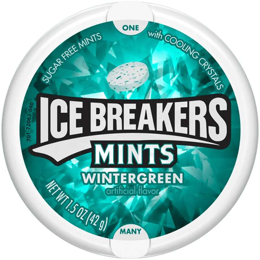 Ice Breakers Wintergreen Flavored 42g