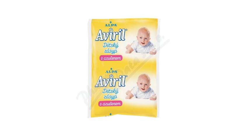 Aviril Baby Powder with Azulene Sachet 100g
