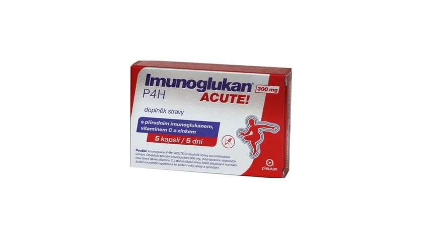 Imunoglukan P4h Acute! cps.5x300mg