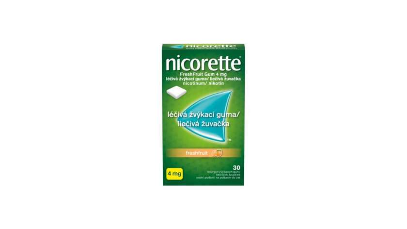 Nicorette Freshfruit Gum 4mg gum.mnd.30