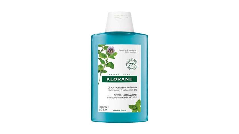 Klorane Detoxifying Shampoo and Organic Mint Water 400 ml