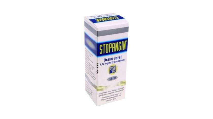 Stopangin 1.92 mg/ml oral spray, solution