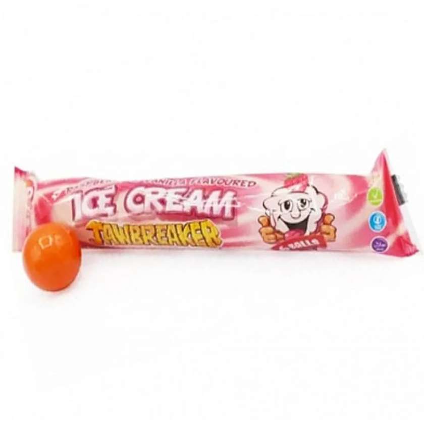 Zed Candy Jawbreaker Raspberry & Vanilla Ice Cream 50g
