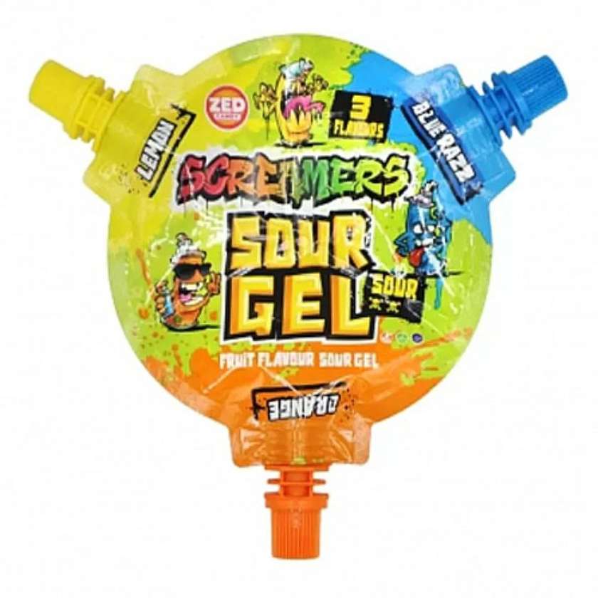 Zed Candy Screamers Sour Gel - liquid candy 45g