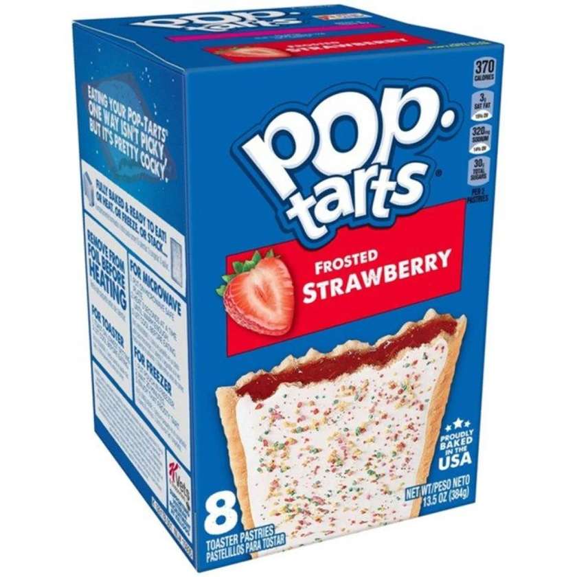 Pop-Tarts Frosted Strawberry Flavored Sensations 384g
