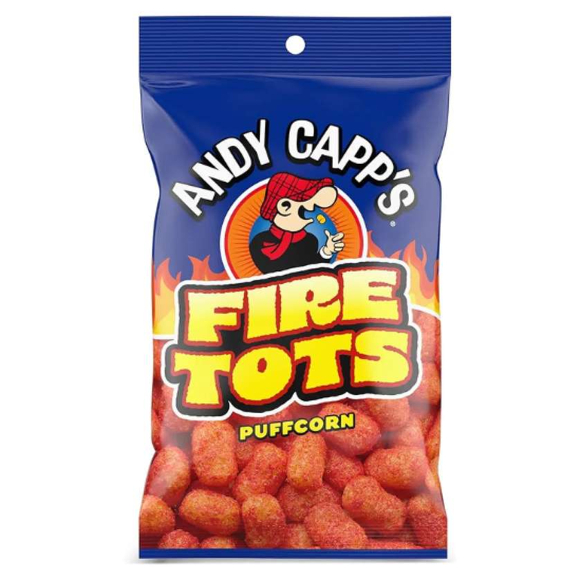 Andy Capp's Fire Tots Puffcorn 43g