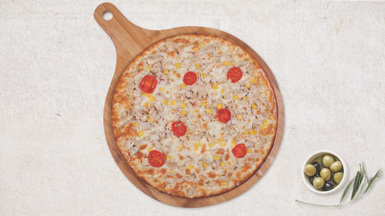 Pizza Garlic Chicken L  24 cm