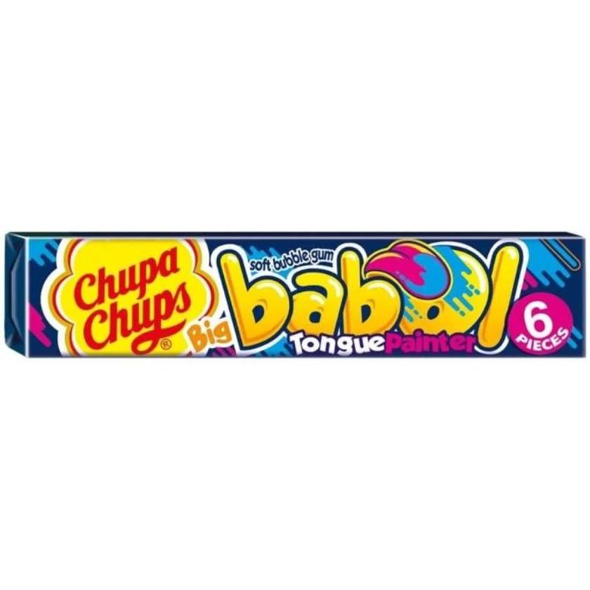 Chupa Chups Big Babol Tongue Painter 28g