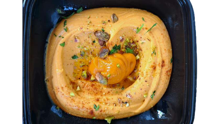 Hummus Batat & Harissa