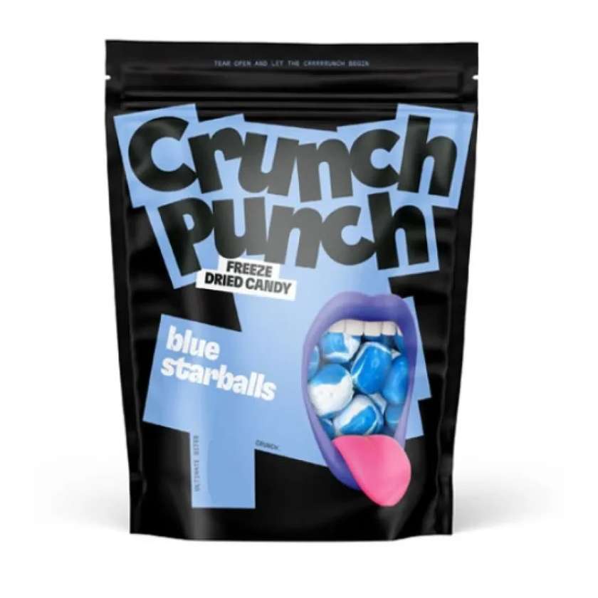 Crunch Punch Blue Starballs 100g
