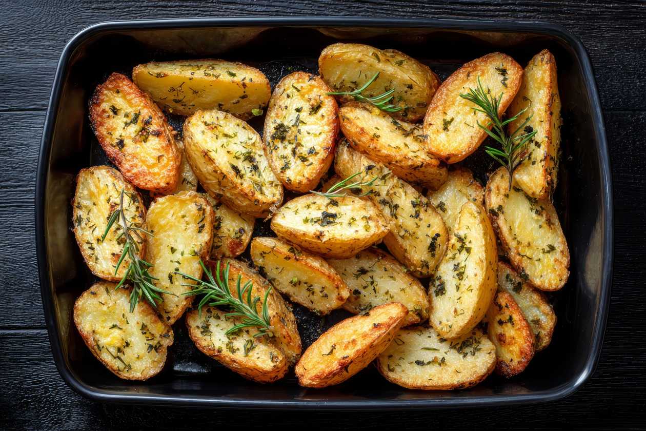 Krāsnī cepti kartupeļi