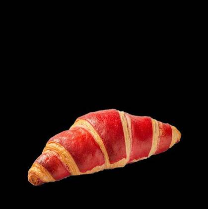 RED DUO Croissant with Raspberry Filling on Butter, 80g