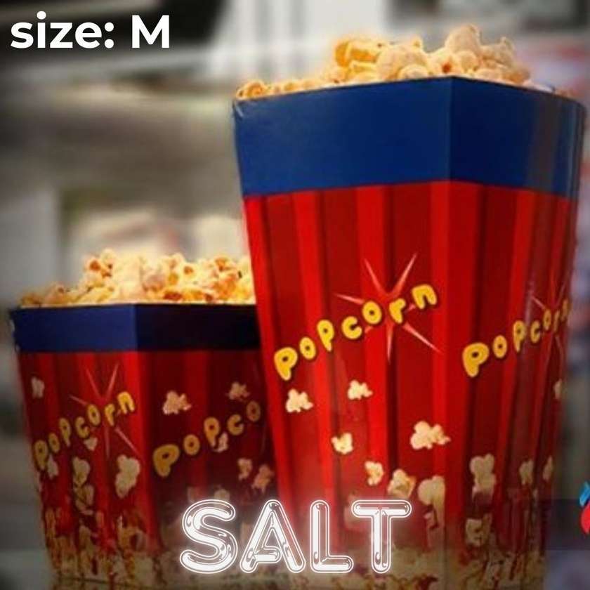 Salty Popcorn, +/- 30g (46605)