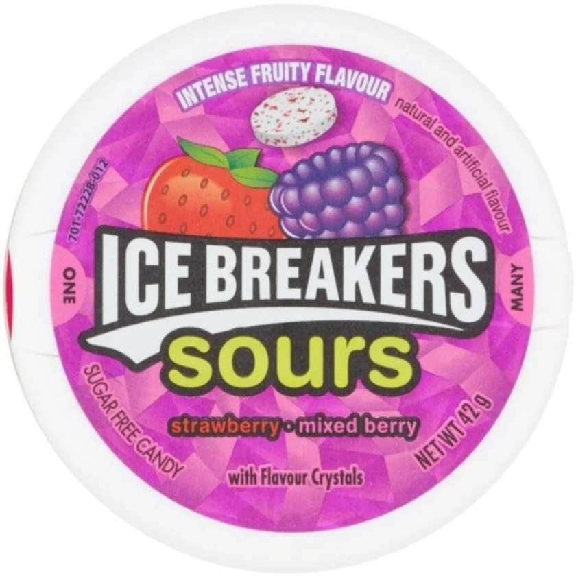 Ice Breakers Sours Berry Flavored 42g