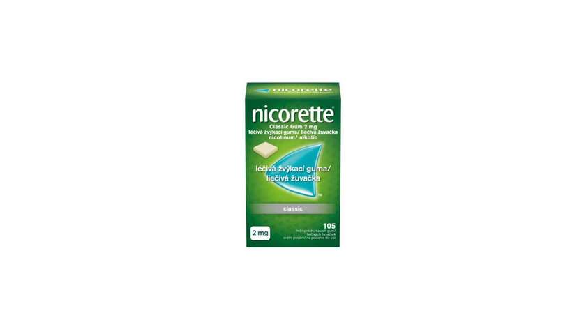 Nicorette Classic Gum 2mg gum.mnd.105
