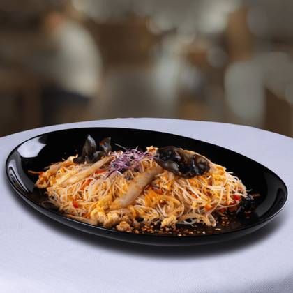 Spaghette chinezesti cu pui  400g