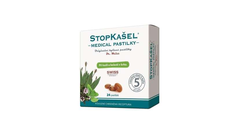 Stopkašel Medical pastilles Dr.Weiss 24 pastilles
