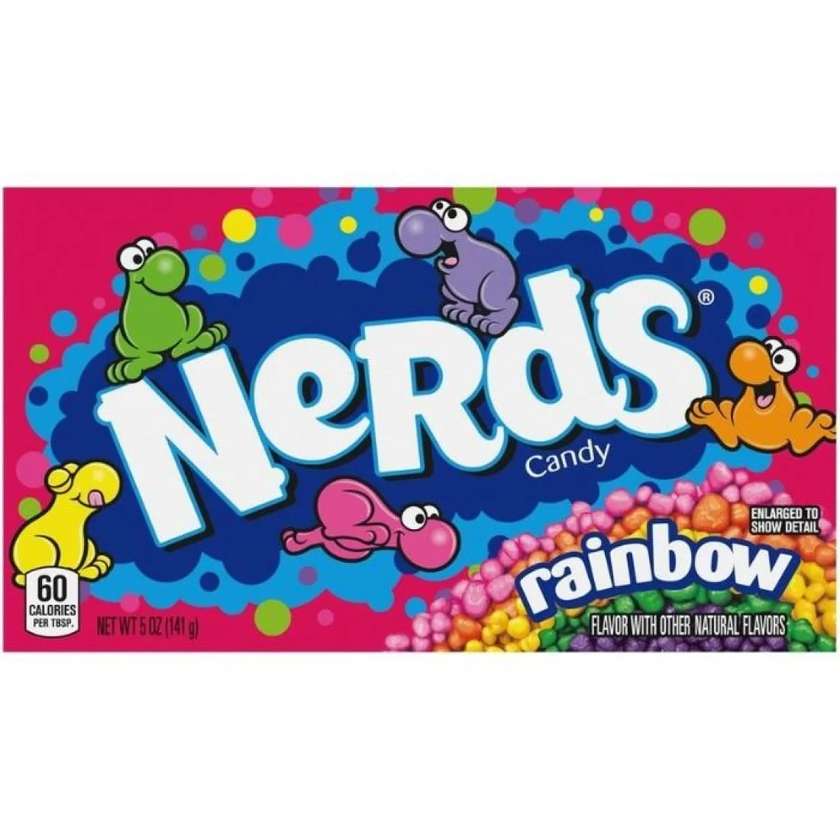 Wonka Nerds Rainbow 141g