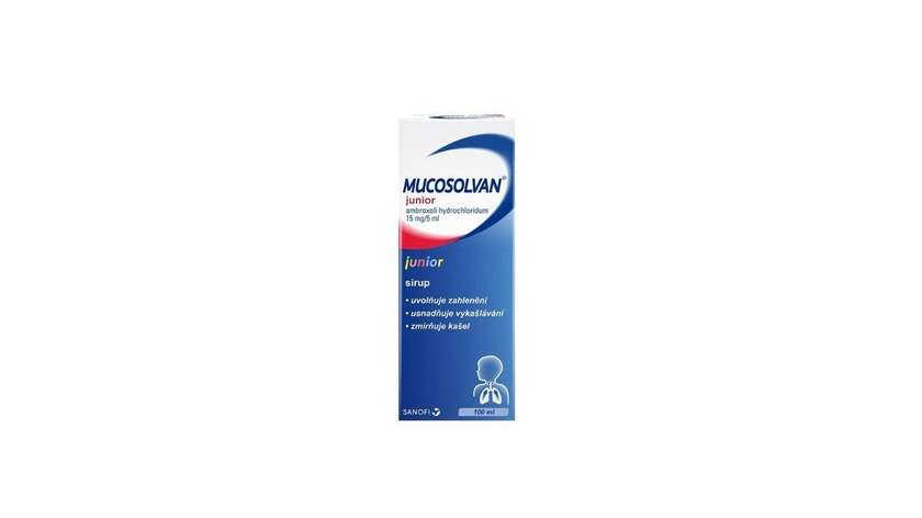 Mucosolvan Junior 3mg/ml syrup. 100ml