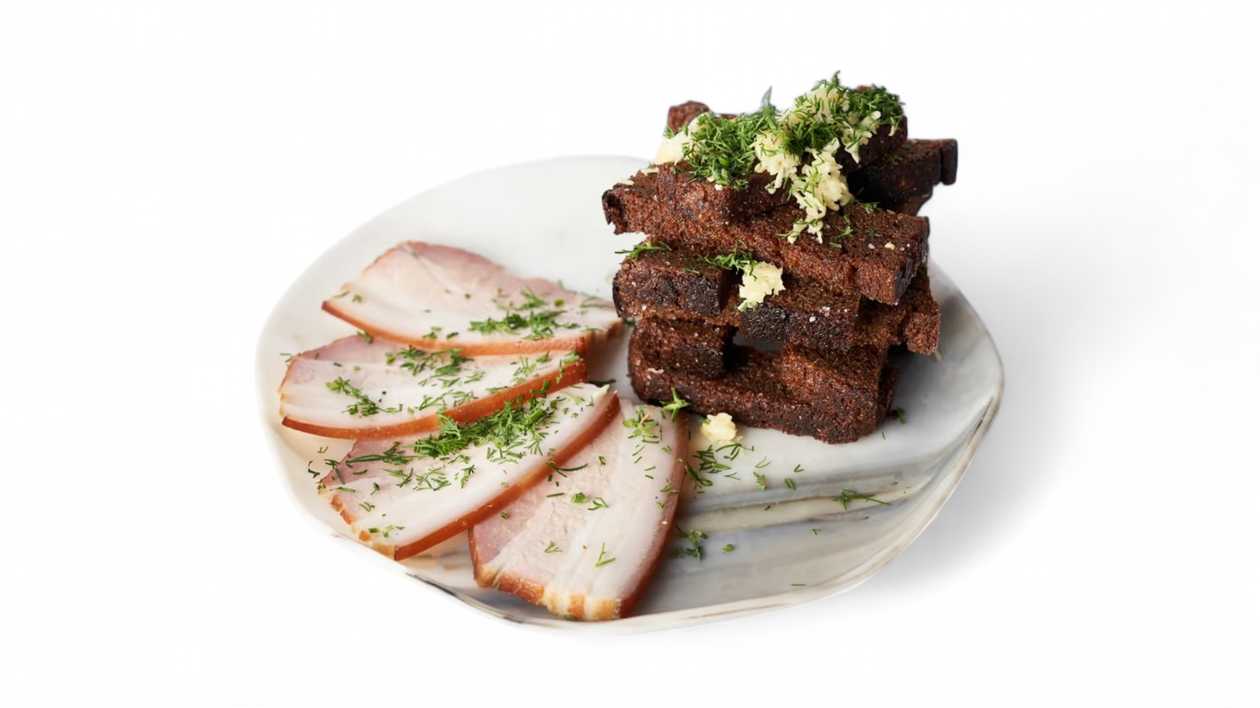 Λαρδί και κρουτόν