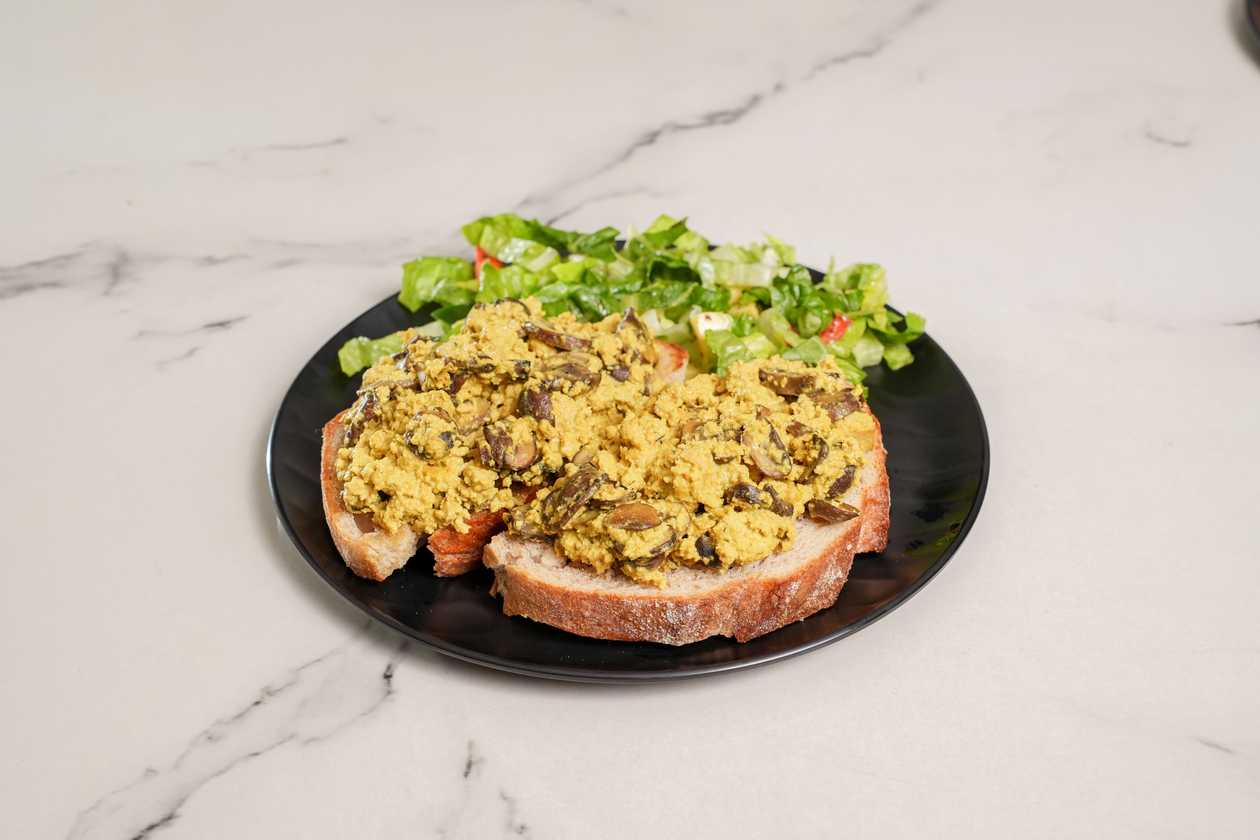 Scrambled Eggs & Mushrooms