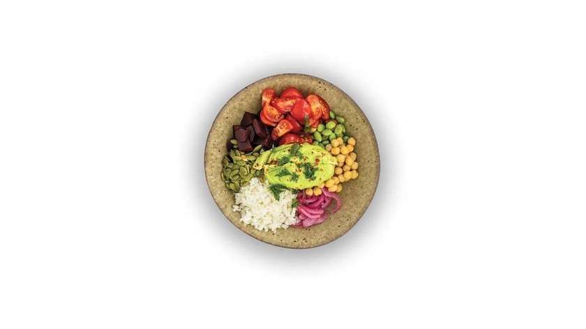 Vegan Bowl Full of Rice