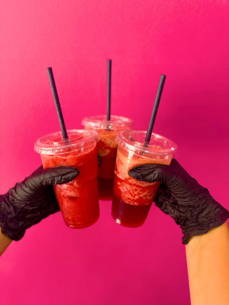 Brain freeze Slush ( Strawberry flavour ) 🧊🍧