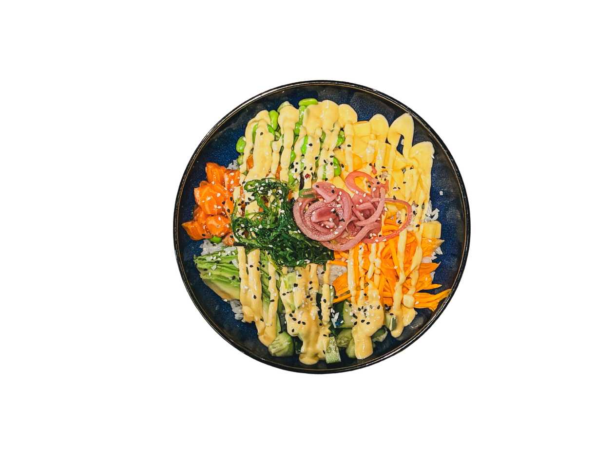 Poke s lososom 420g
