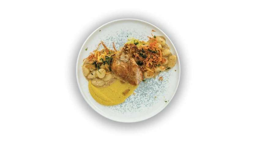 Supreme Chicken Breast with Corn Puree
