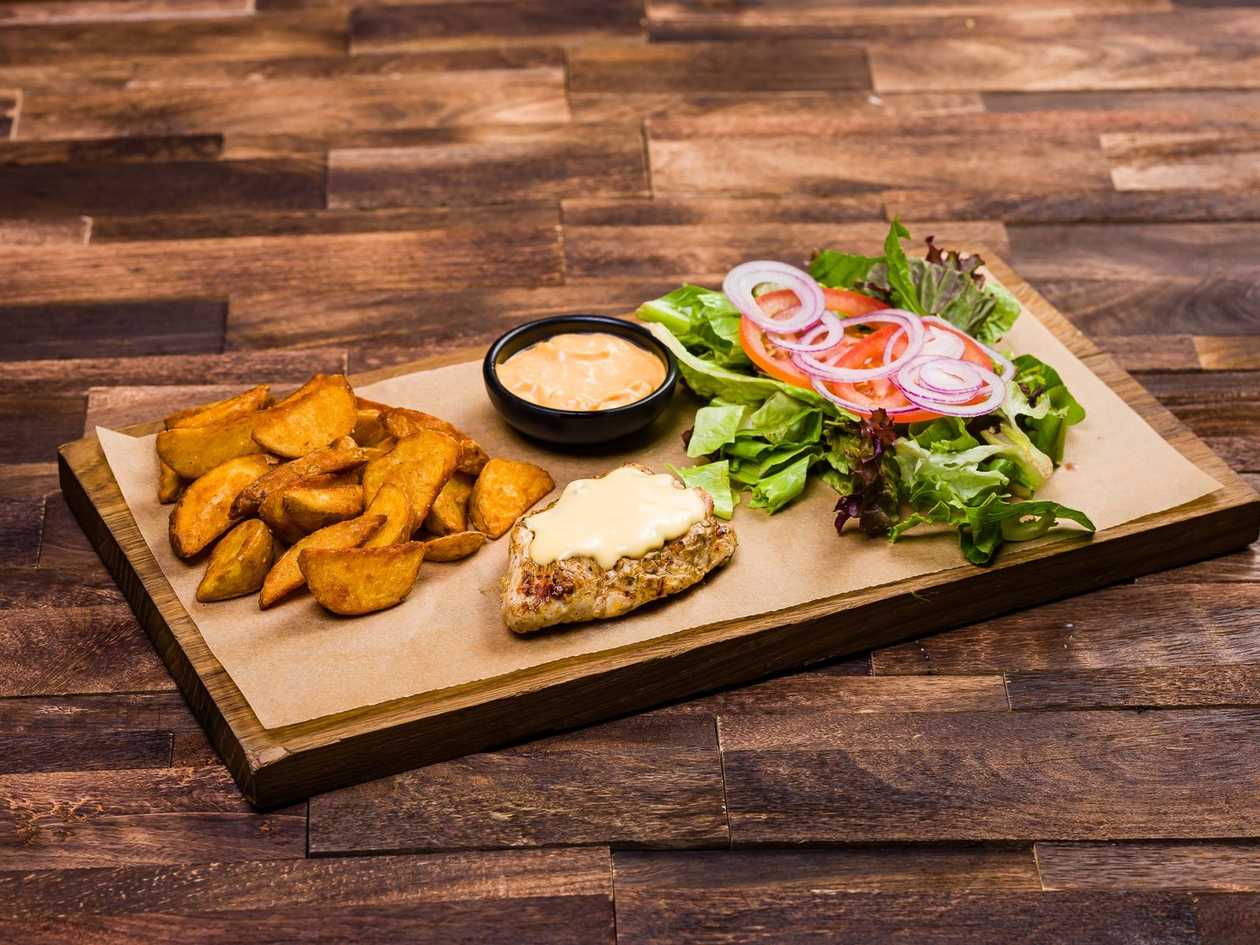 Burger with no bun turkey breast set