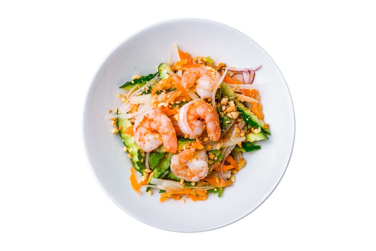 11. Salada de Camarão