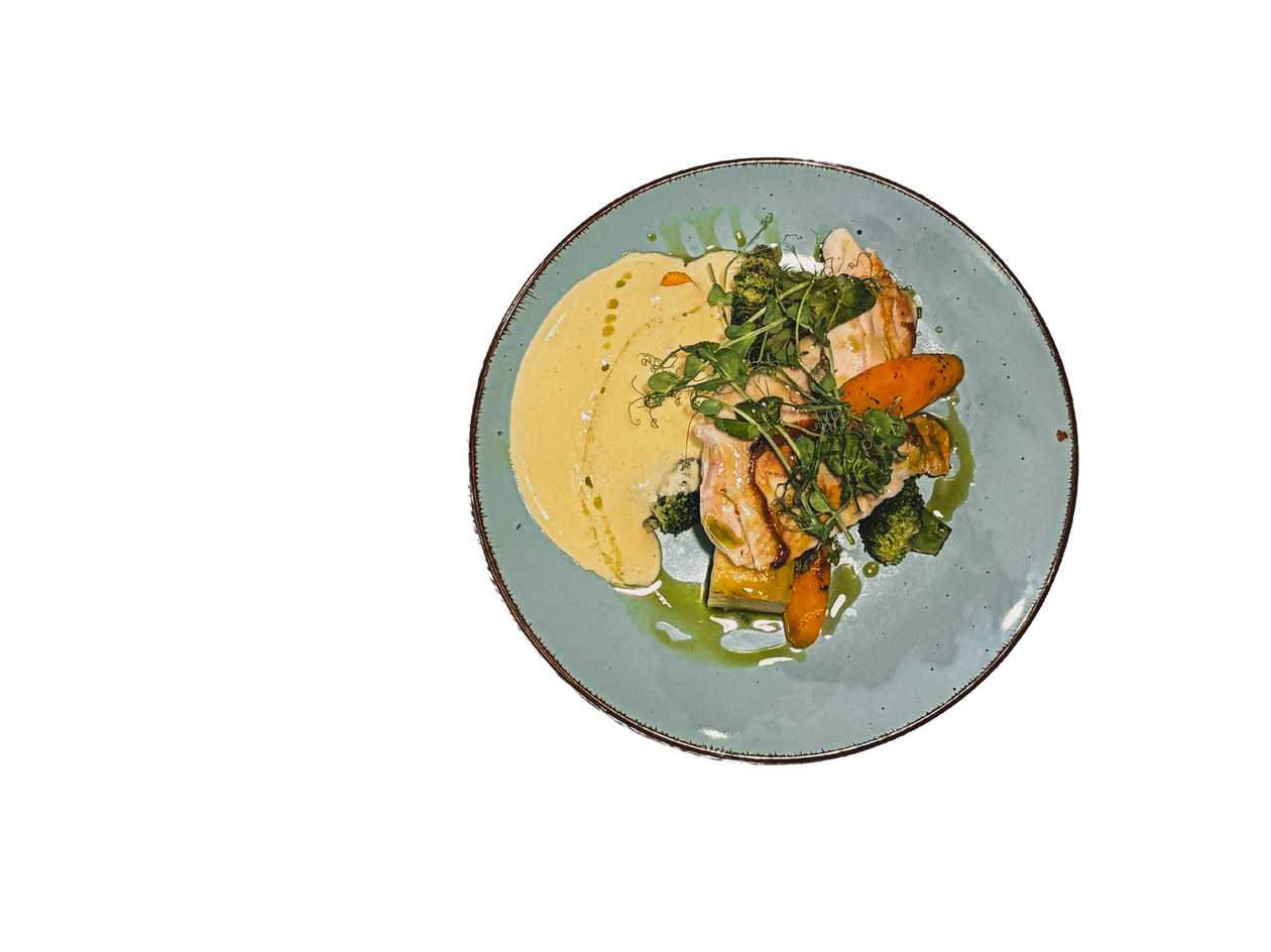 Kuracie supreme s gratinovanými zemiakmi, grilovaná zelenina 420g