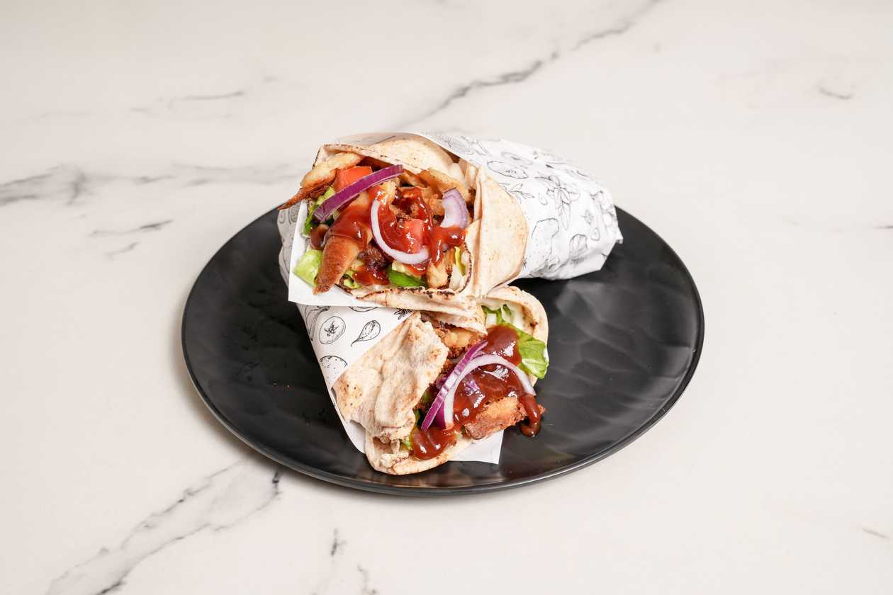 BBQ Chick'n Gyro