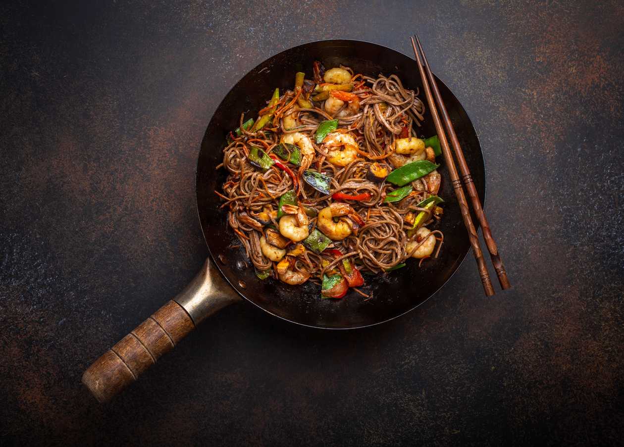 91. Camarão Chop Suey