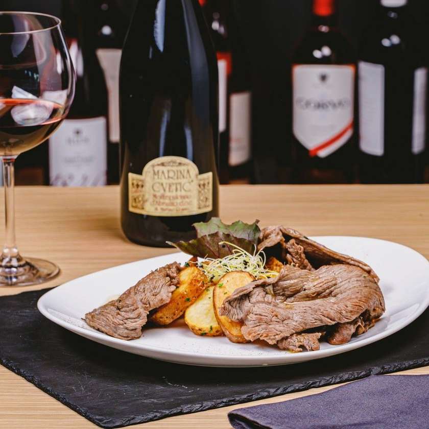 Fettine Di Vitella In Padella con Patate