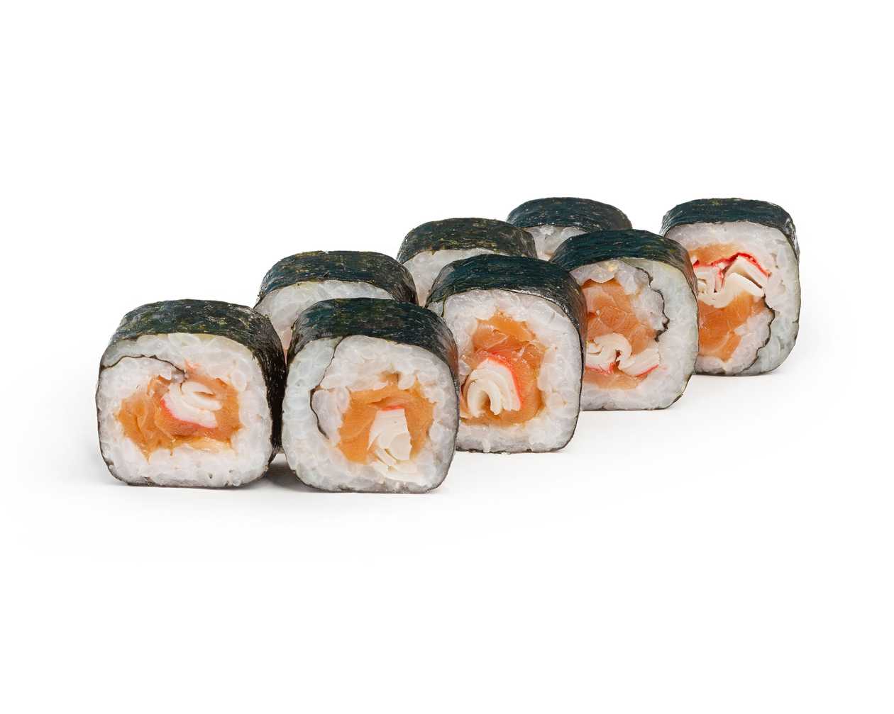 027. Ebi Salmão Maki (8 Pçs)