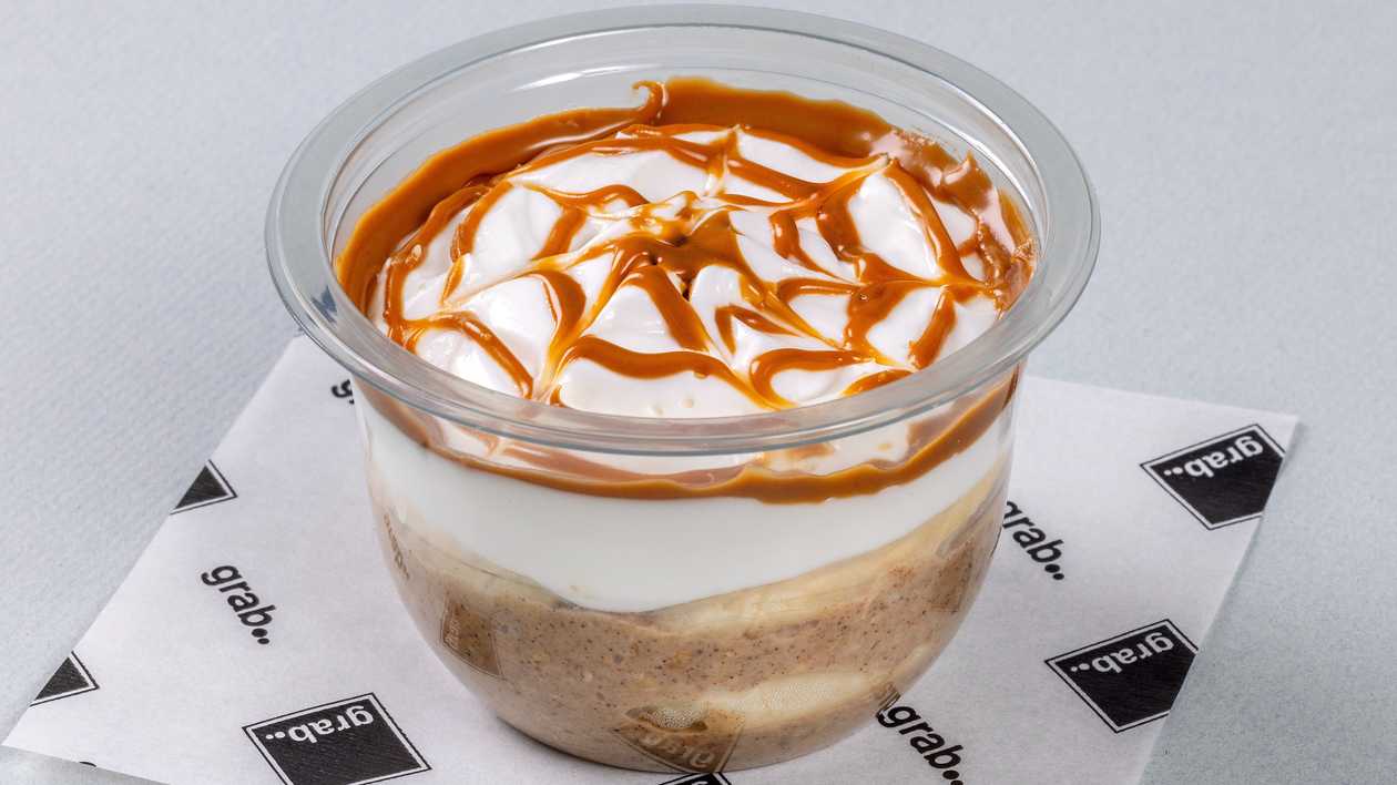 Banoffee Protein Overnight Oats