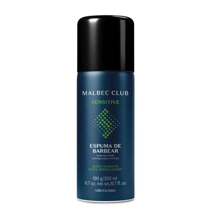 Malbec Club Sensitive Shaving Foam 200ml