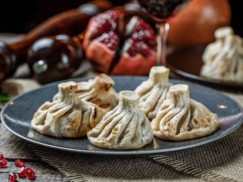 Смажені Хінкалі Калакурі Баранина