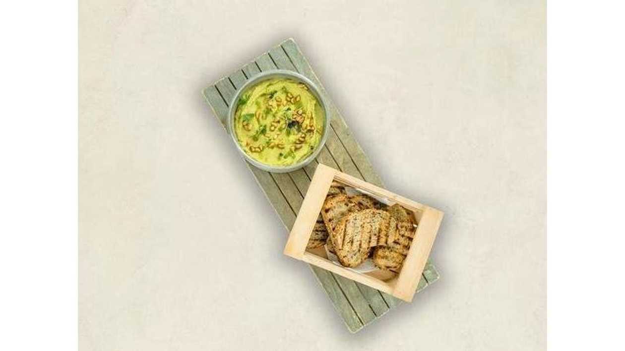 Chickpea Hummus with Basil and Tahini