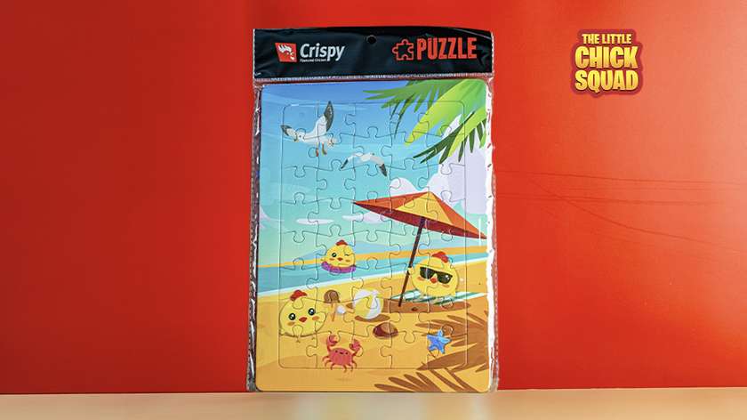 The Little Chick Squad Puzzle - Summer Edition