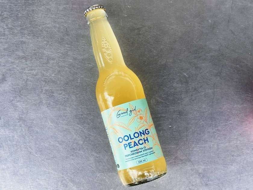 OOLONG PEACH KOMBUCHA