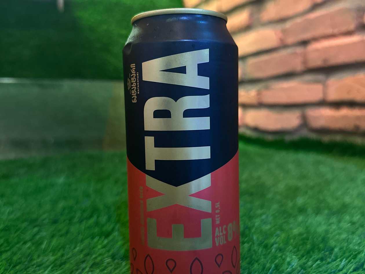 Natakhtari extra beer (8%alcohol 500ml)