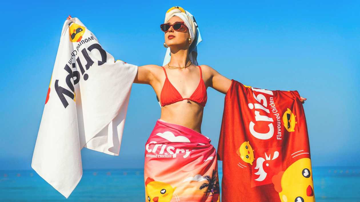 CFC x Little Chick Squad Beach Towel