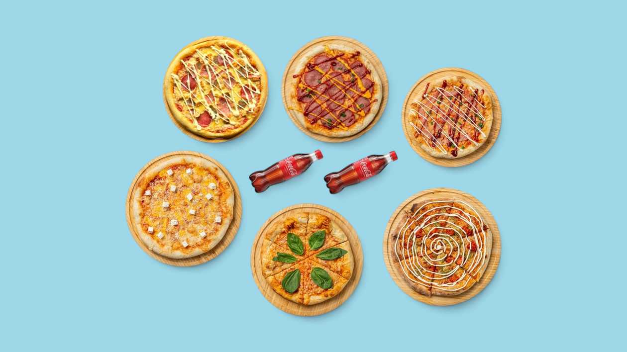 Sunny Six-Pack Pizza