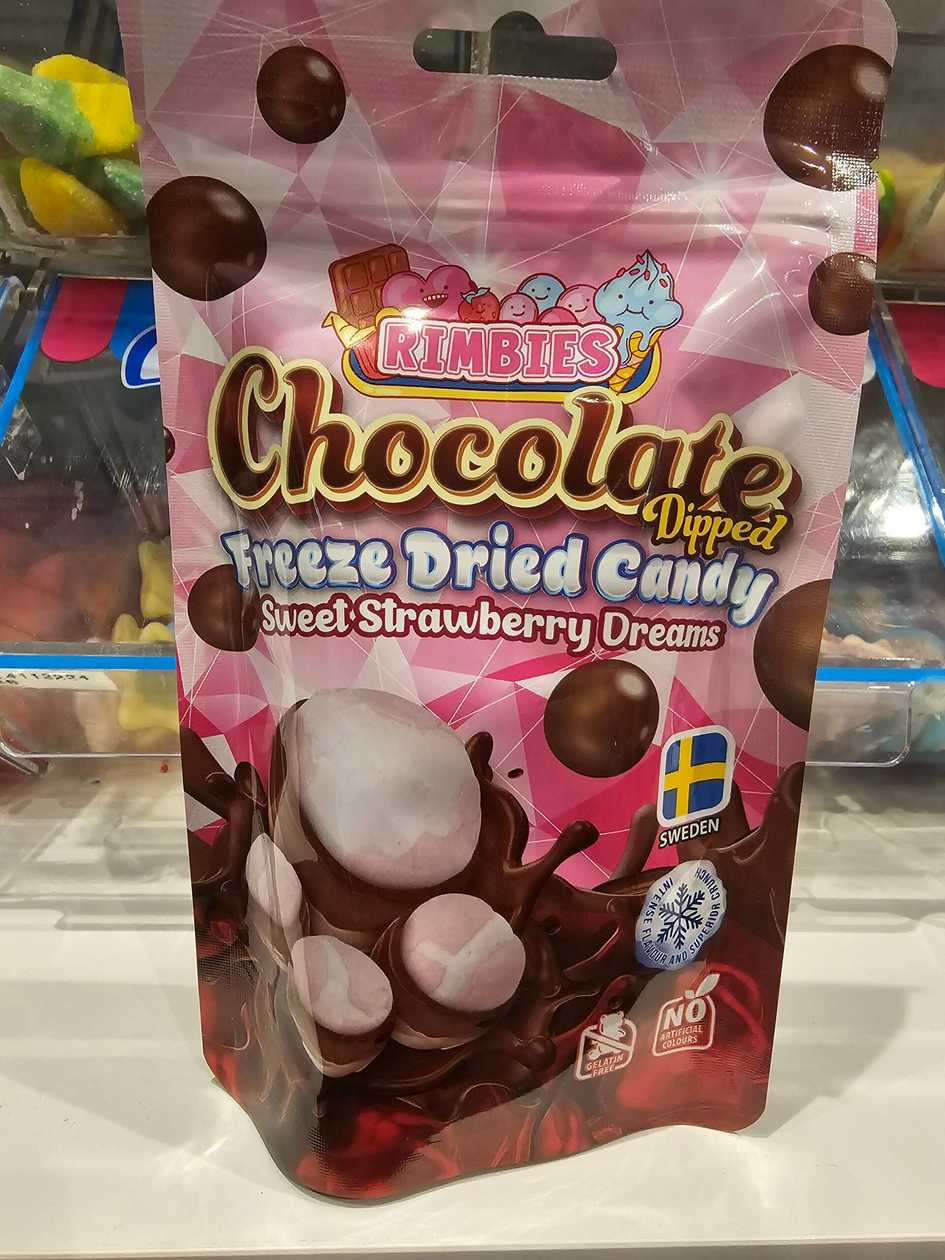 Rimbies - Freeze-Dried Chocolate Covered Strawberry Chews