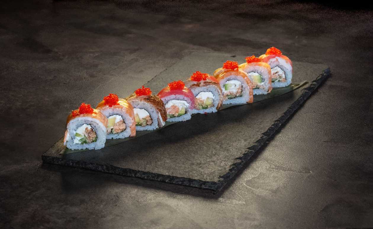 Rainbow roll